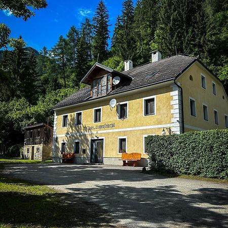 Groppenstein Apartmanház Obervellach Exterior foto